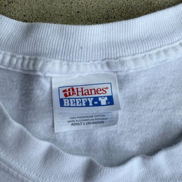 Vintage John Mayer 2003 Heavier Things Rock Band Tour White Shirt Size Large - Picture 3 of 5